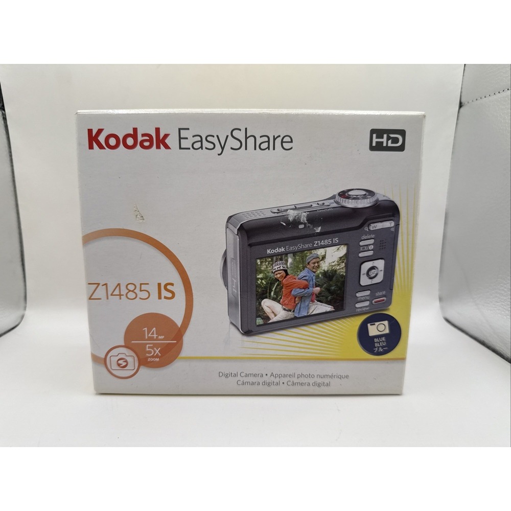 Kodak EasyShare Z1485 IS 14.0MP Digital Camera, Blue BRAND NEW!!